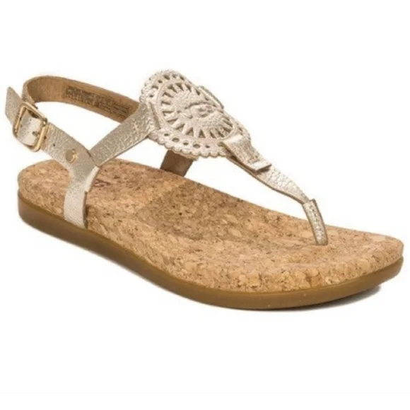 UGG Shoes Ugg Ayden Ii Platinum Metallic Sandals Size 75